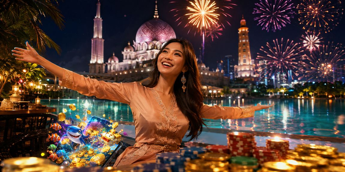 Pemain di Putrajaya menikmati permainan jackpot mudah alih bersama dht22